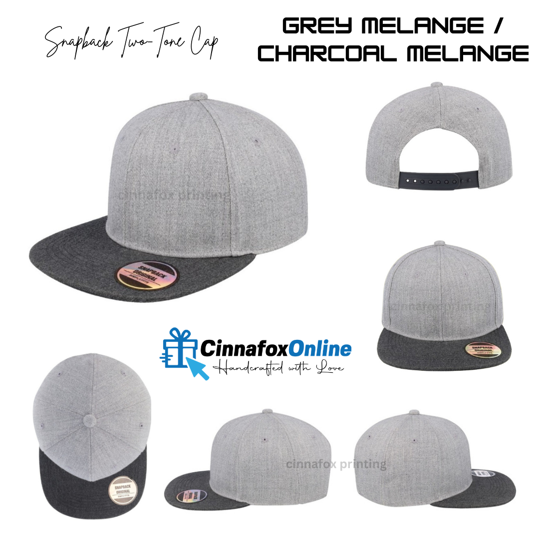 Snapback Two-Tone Cap