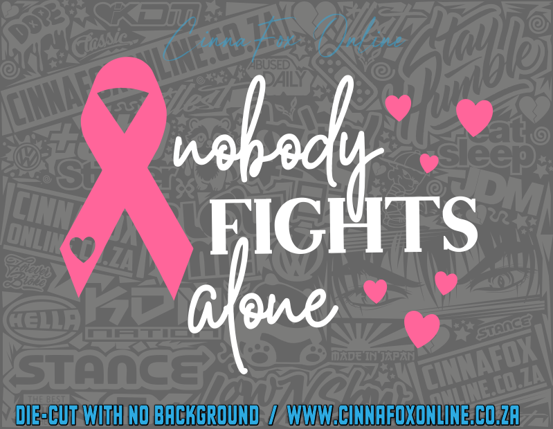 Nobody Fights Alone Decal