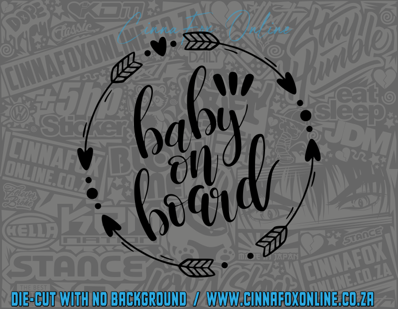 Baby on Board Stickers