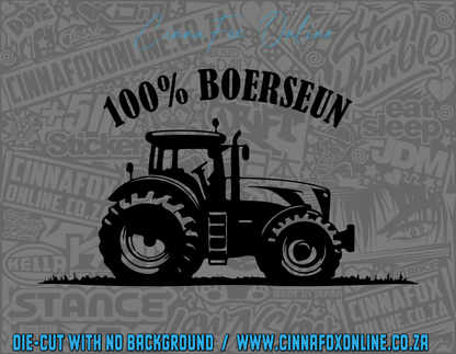 100% Boerseun Decal