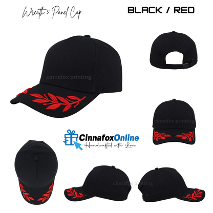 Wreath 5 Panel Cap