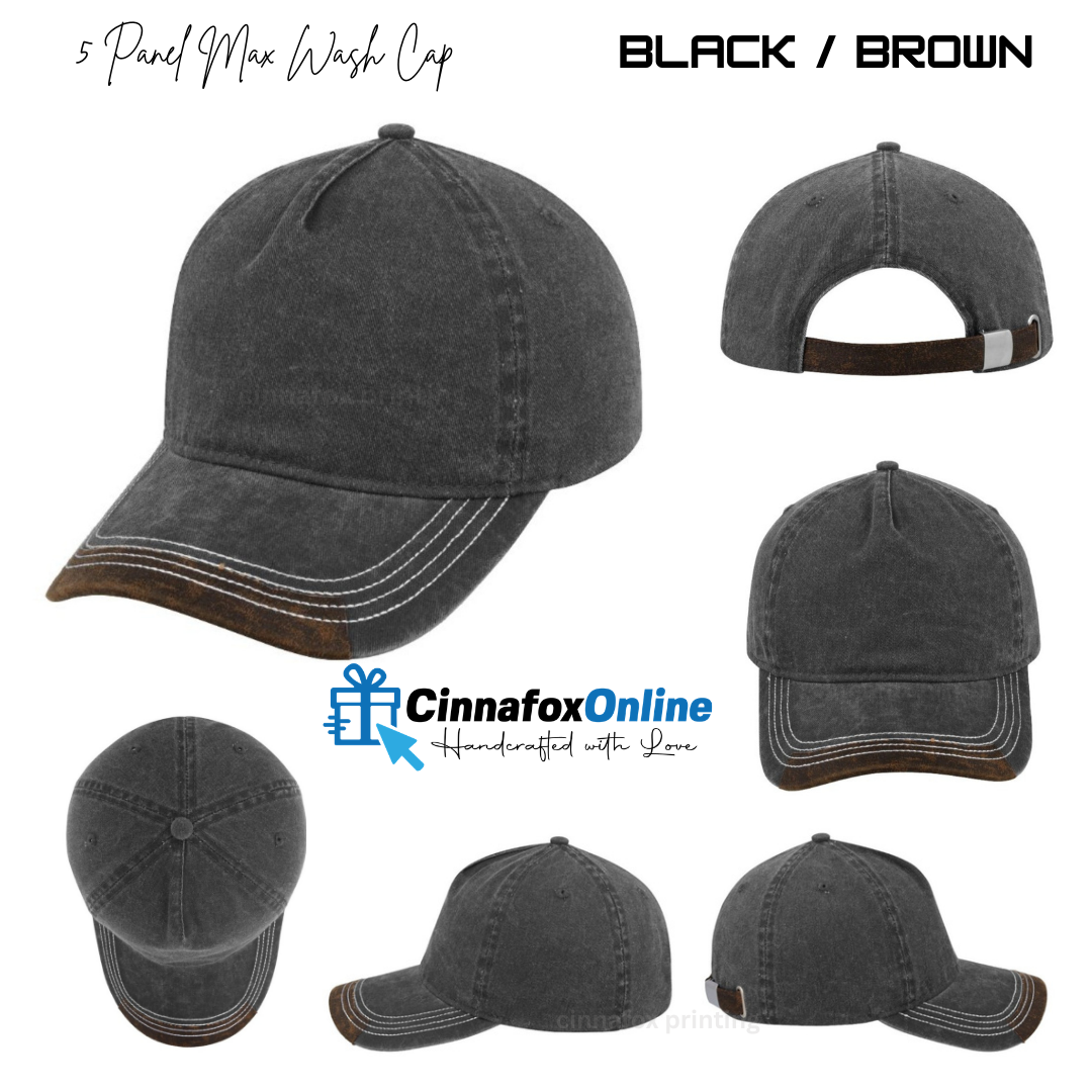5 Panel Max Wash Cap