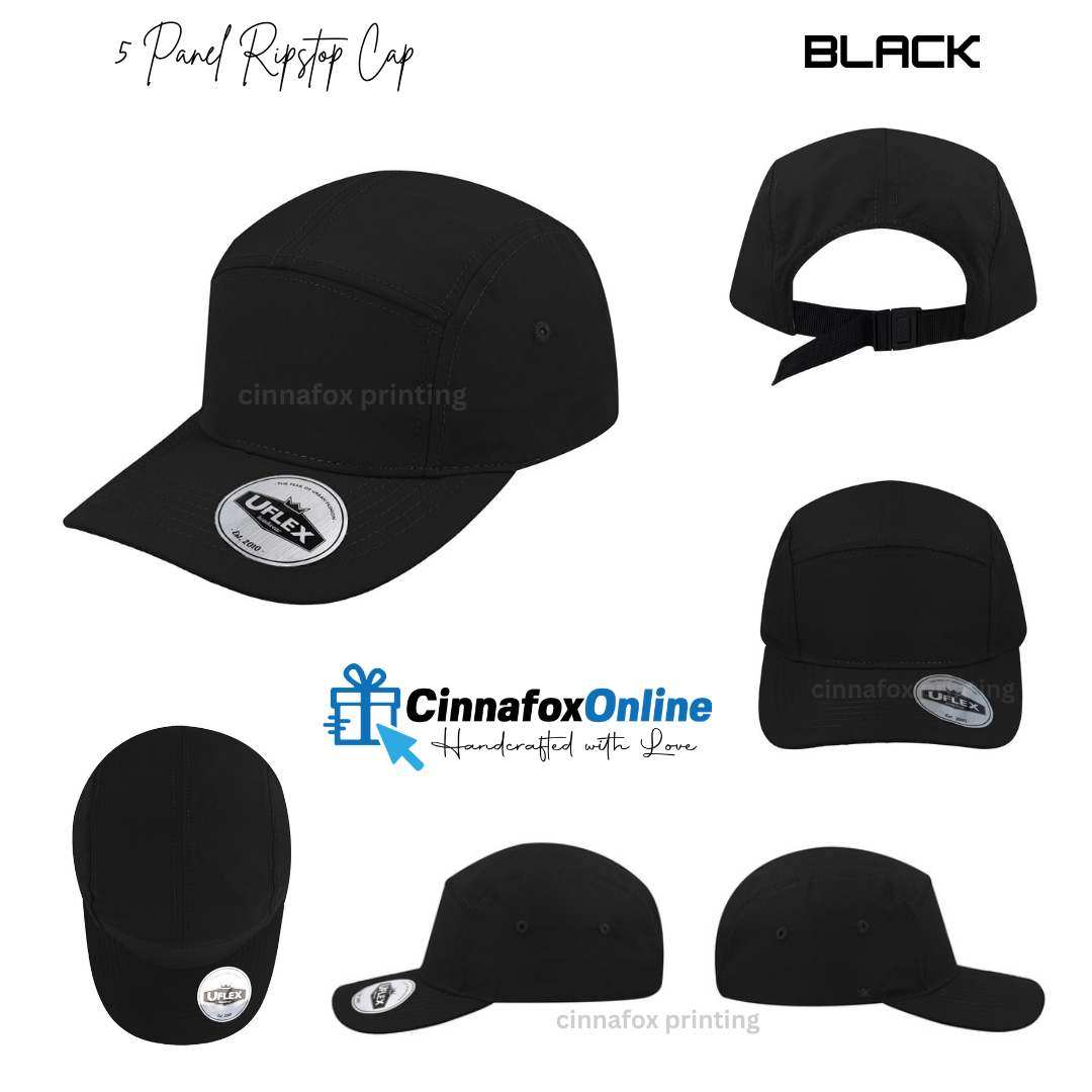 Uflex 5 Panel Ripstop Cap