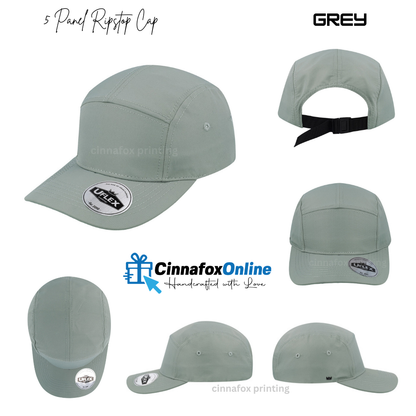 Uflex 5 Panel Ripstop Cap