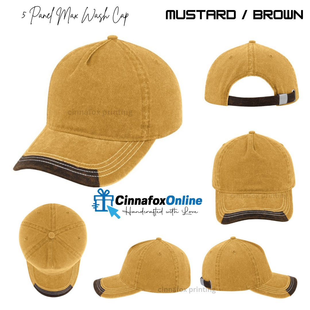 5 Panel Max Wash Cap