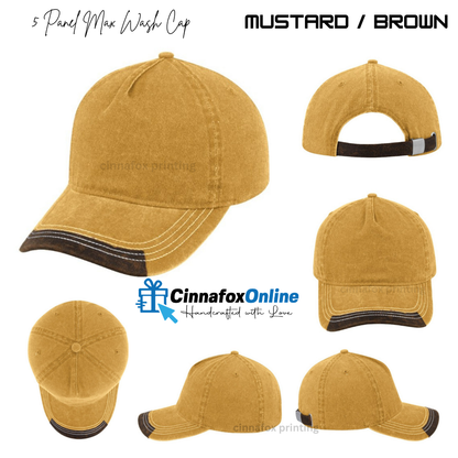 5 Panel Max Wash Cap