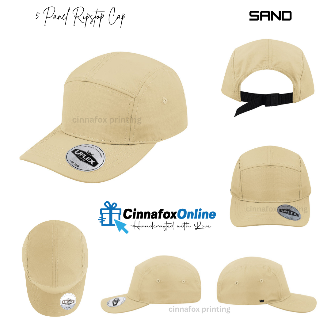 Uflex 5 Panel Ripstop Cap