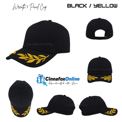 Wreath 5 Panel Cap