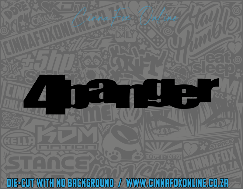 4Banger Decal
