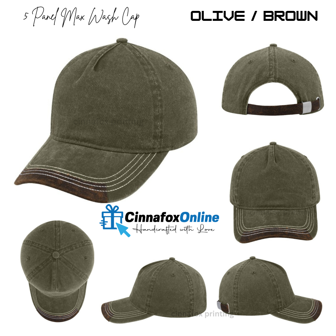 5 Panel Max Wash Cap