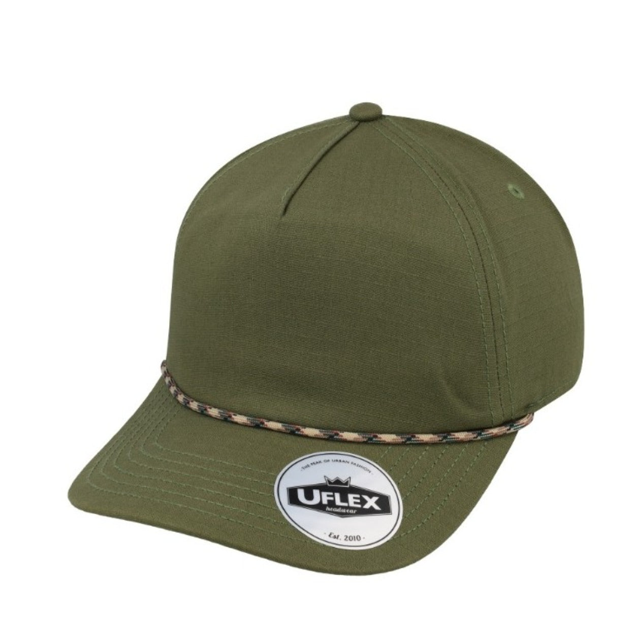 5 Panel Uflex Ripstop Dad Cap