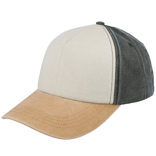 5 Panel Vintage Washed Cap