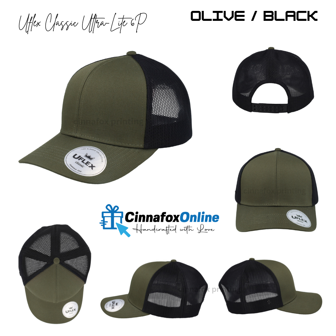 Uflex Classic Ultra-Lite 6 Panel Cap