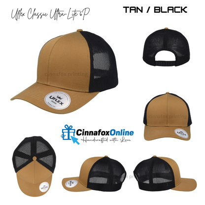 Uflex Classic Ultra-Lite 6 Panel Cap