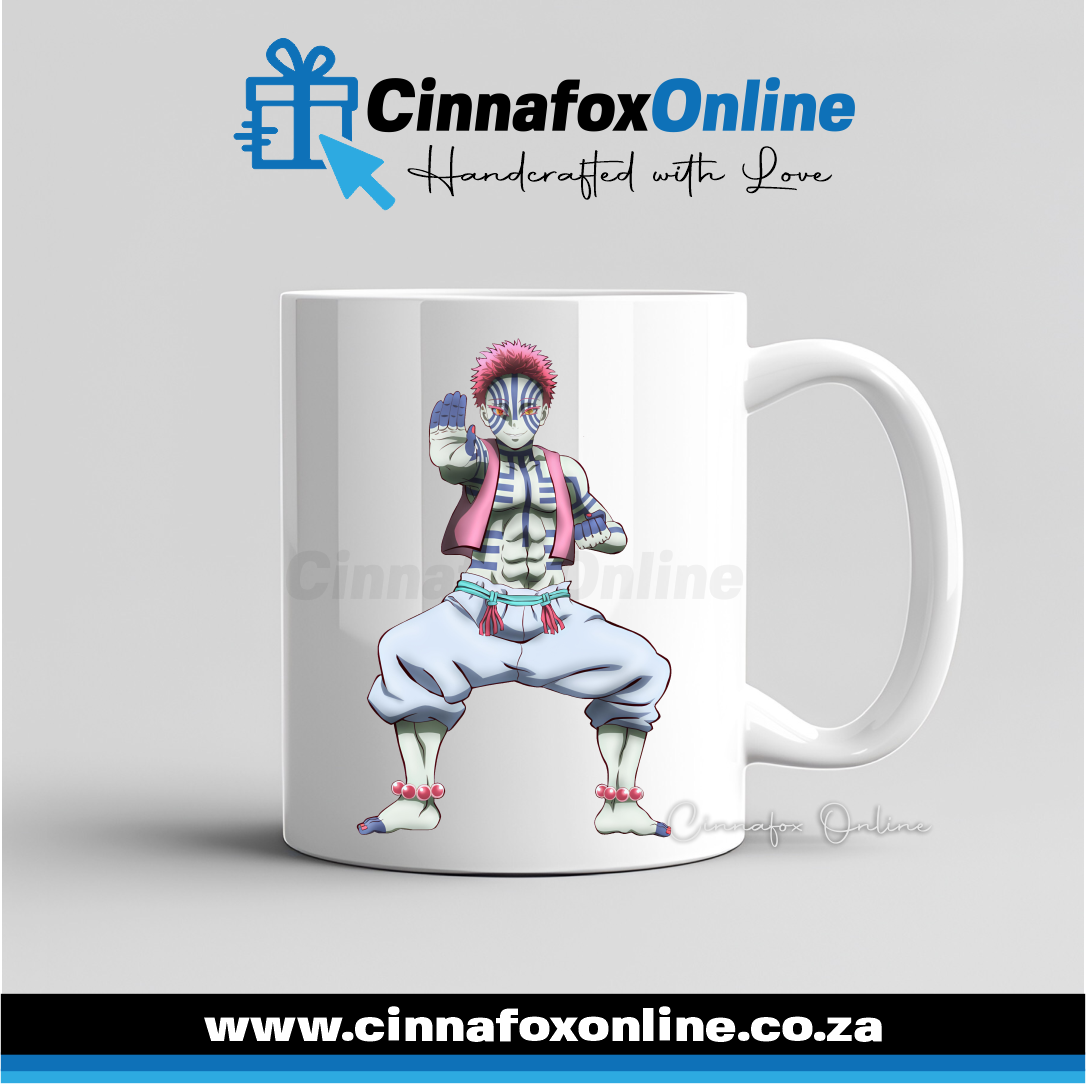 Akaza Demon Slayer Mug