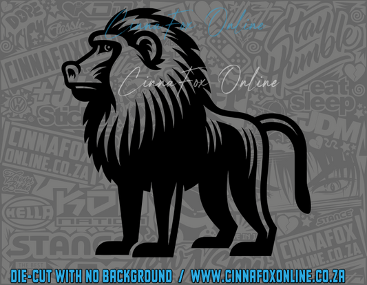 Baboon Decal