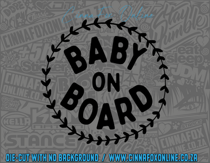 Baby On Board Decal