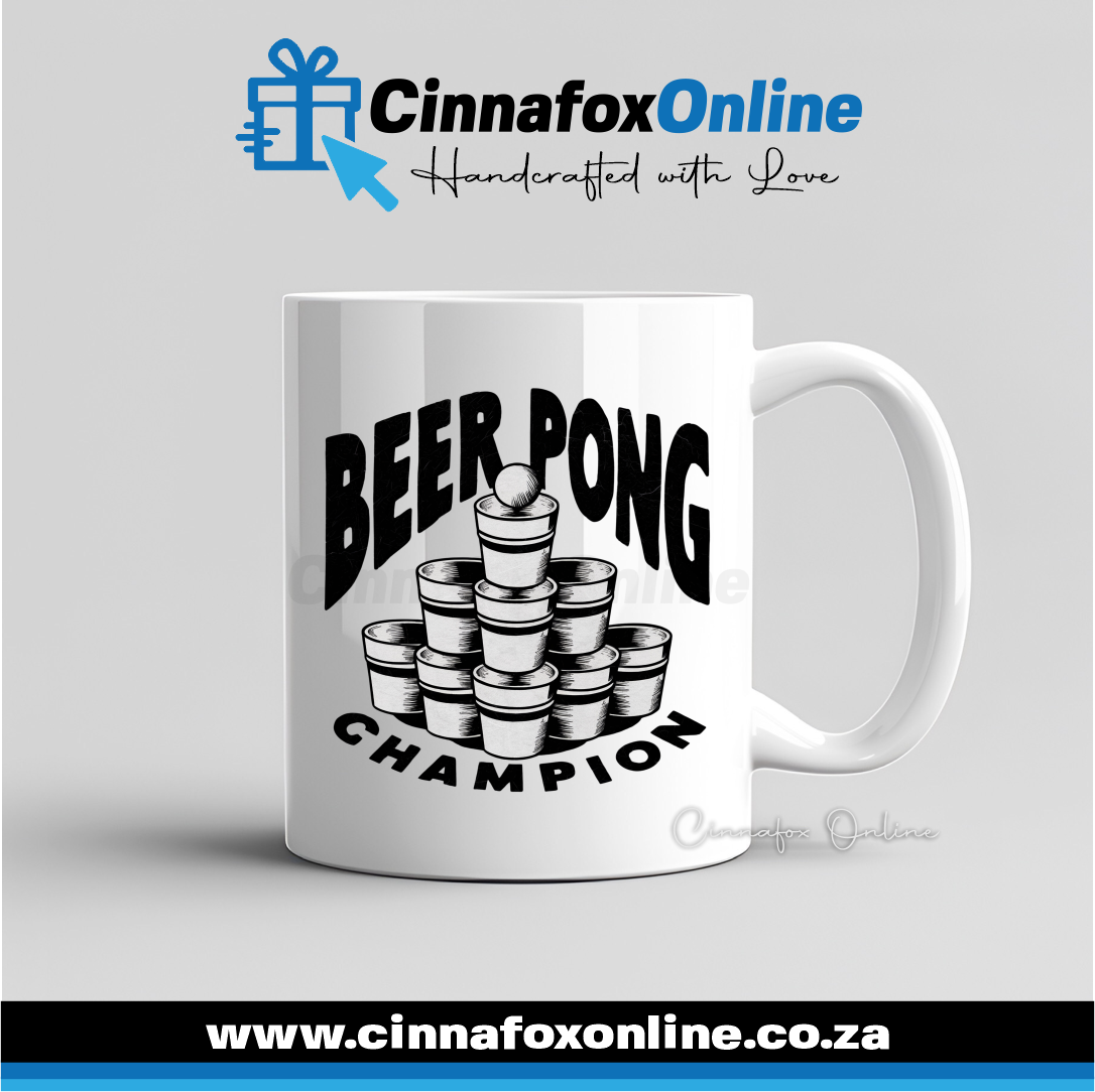 Beer Pong Champion Mug