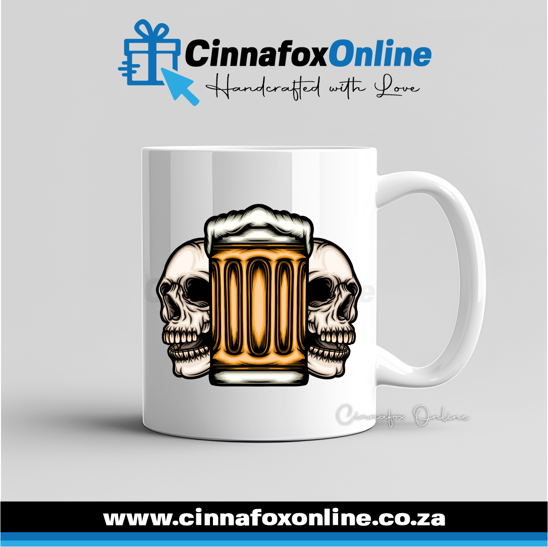 Beer Skull Mug
