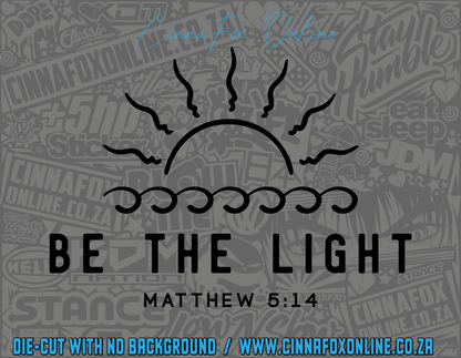 Be The Light 02 Decal