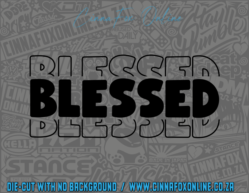 Blessed  04 Decal