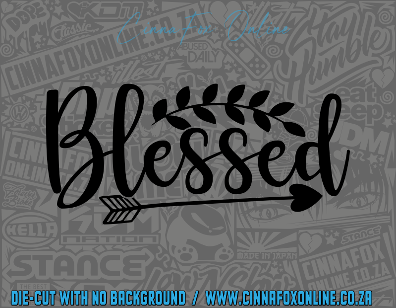Blessed 06 Decal