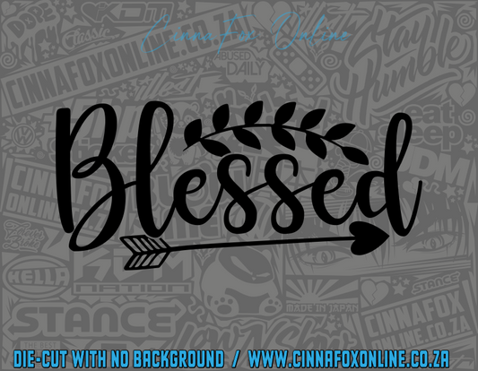 Blessed 06 Decal