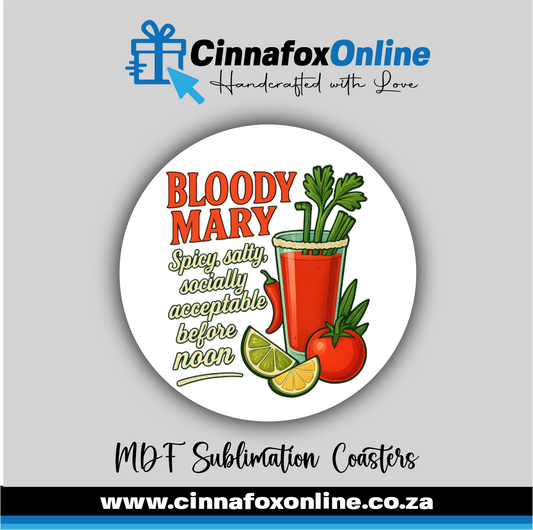 Bloody Mary Round Coaster