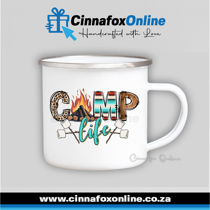 Camp Life 02 Metal Mug
