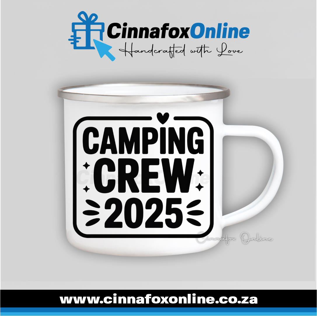 Camping Crew 2025 Metal Mug