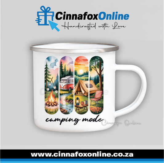 Camping Mode 02 Metal Mug
