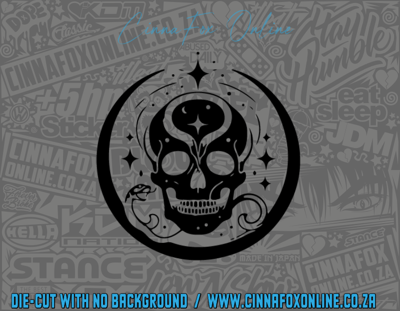 Snake - Skull  03 Decal