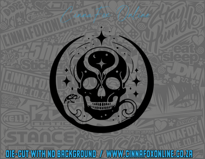 Snake - Skull  03 Decal