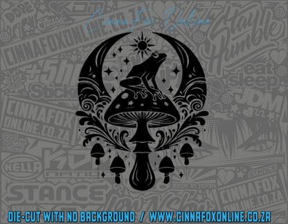 Celestial Moon Frog - Mushroom 05 Decal