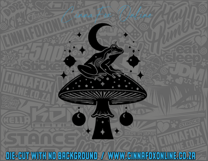 Celestial Moon Frog - Mushroom 04 Decal