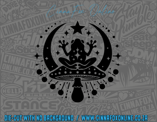 Celestial Moon Frog - Mushroom 03 Decal