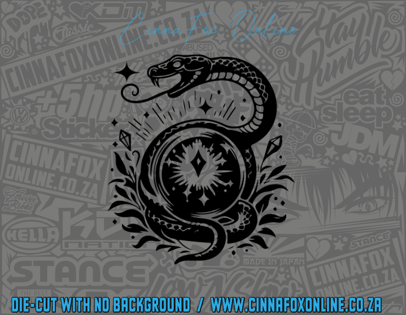 Celestial Snake Decal