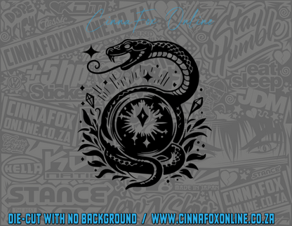 Celestial Snake Decal