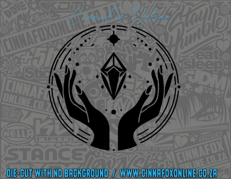 Celestial Hands 05 Decal