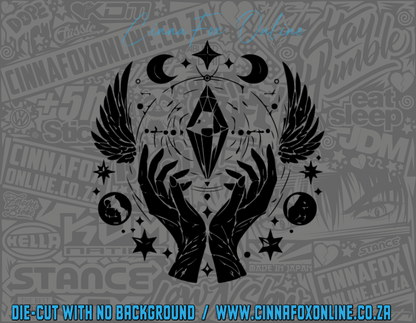 Celestial Hands 02 Decal