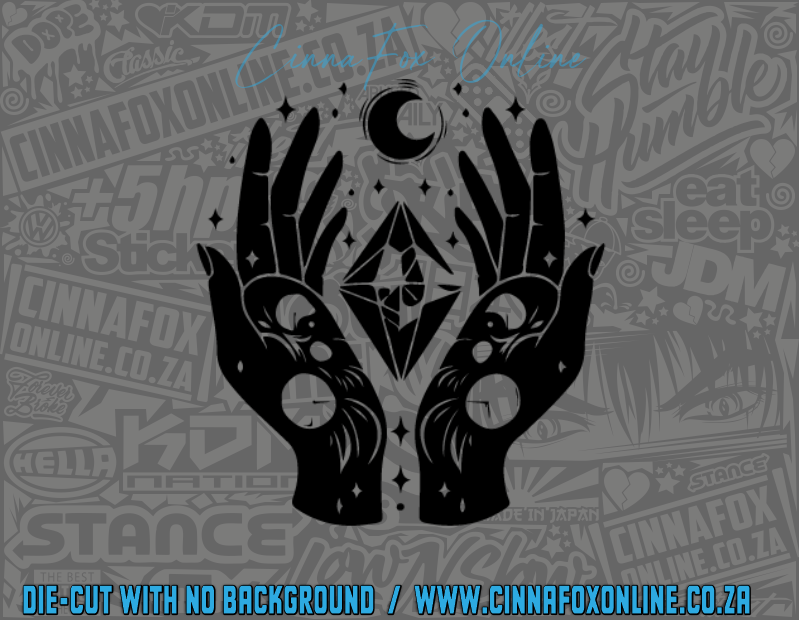 Celestial Hands Decal (Copy)