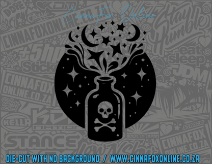 Poison Bottle Celestial Decal