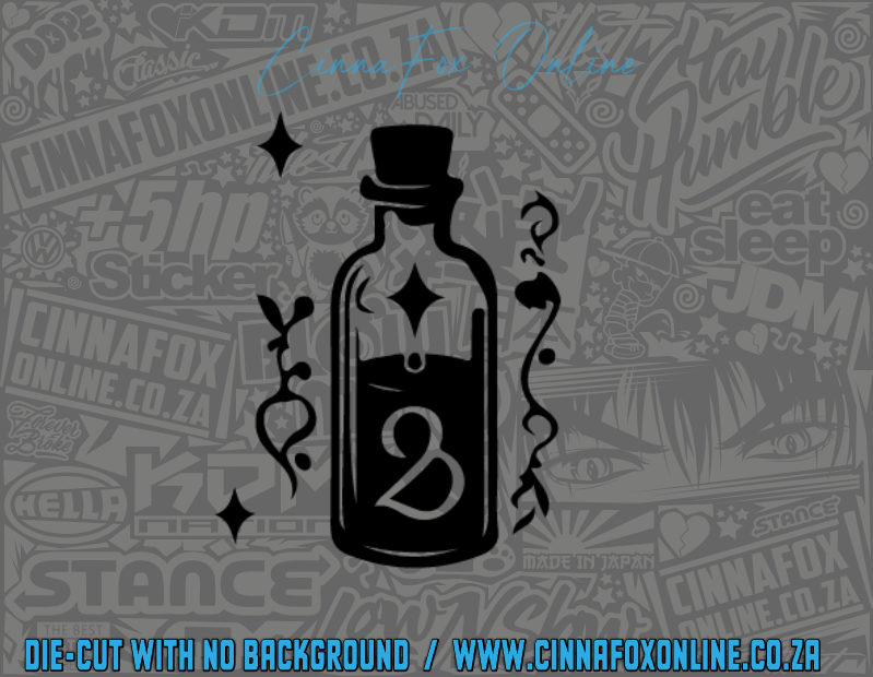 Mystical Bottle Decal