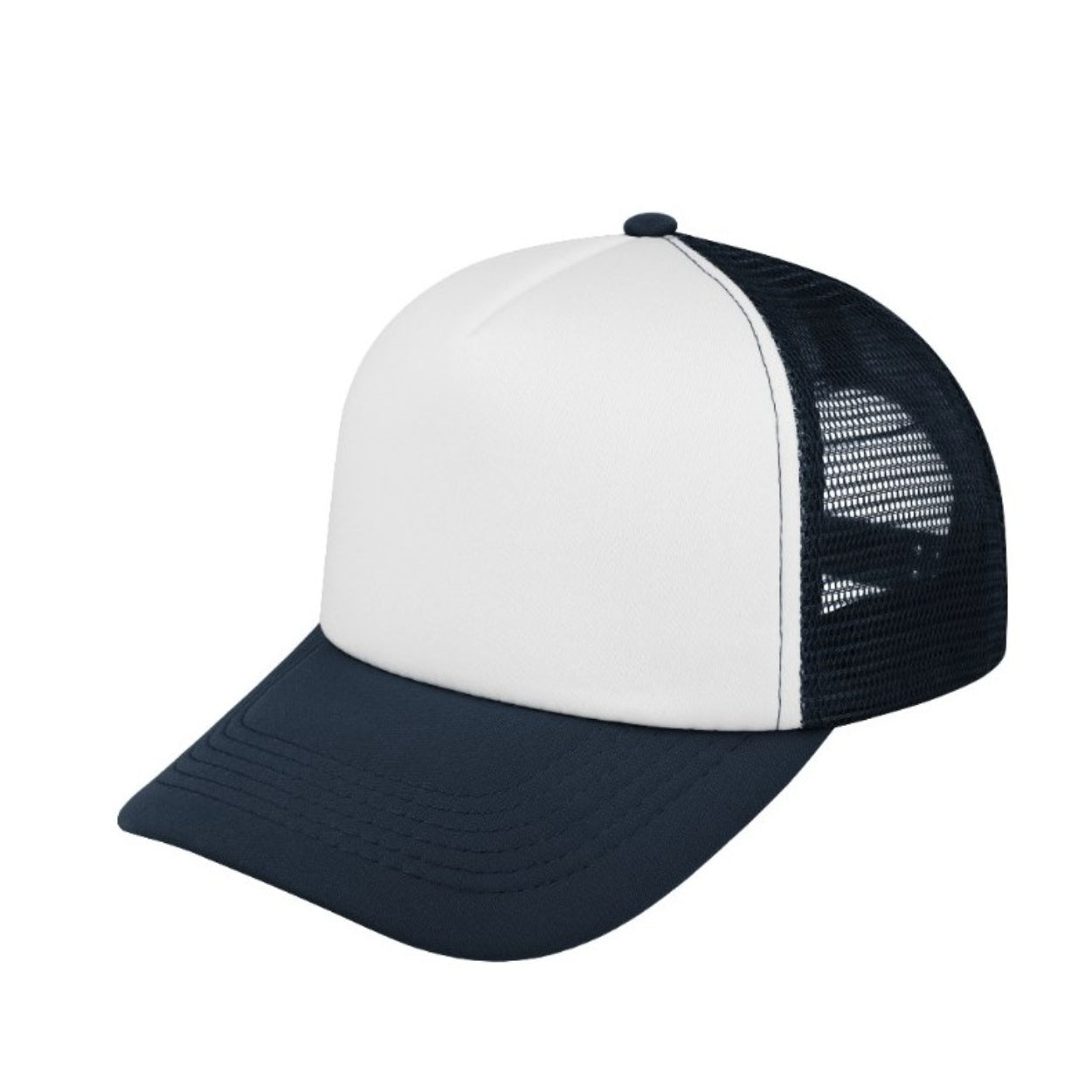 Curved Peak Foam Trucker Cap 5 Panel