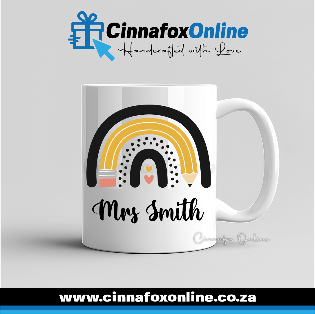 Custom Name Teacher Mug