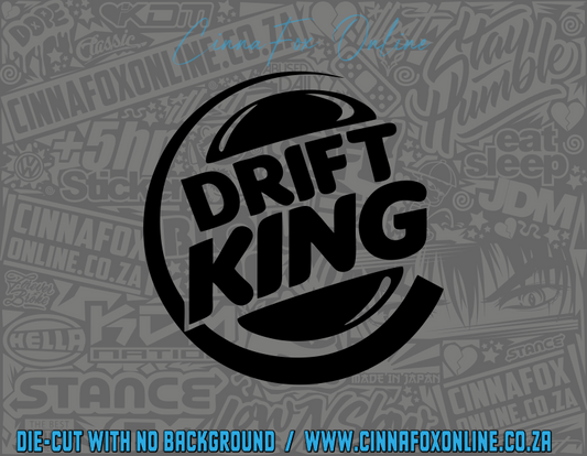 Drift King Burger King Decal
