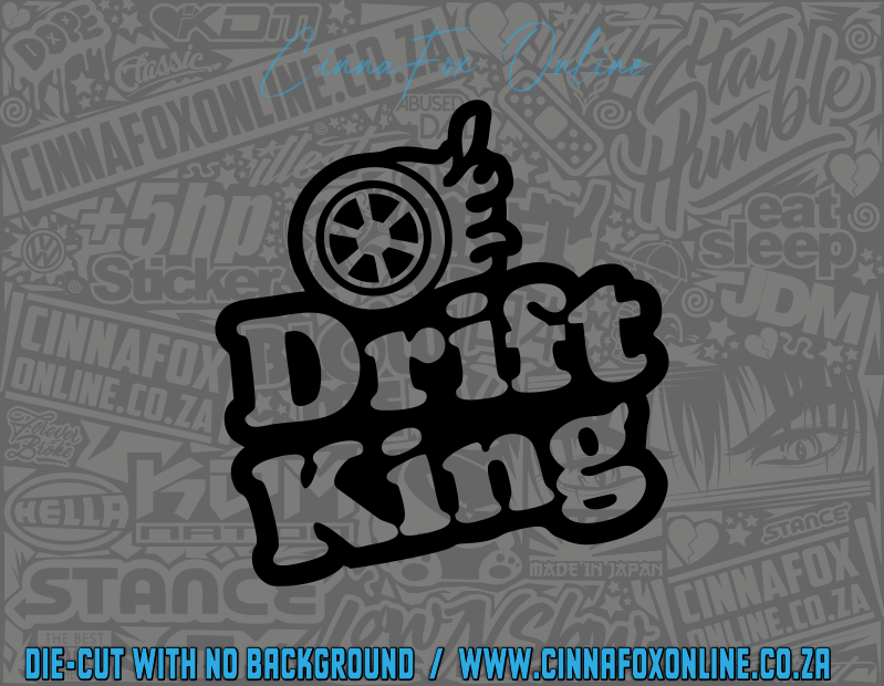 Drift King 3 Decal