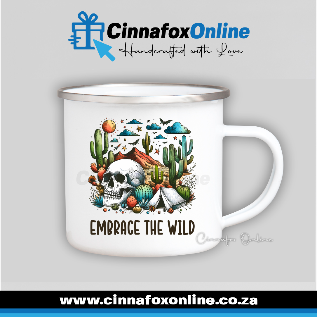 Embrace The Wild Metal Mug