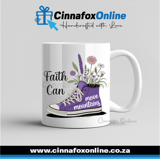 Faith Can Move Mountains Mug