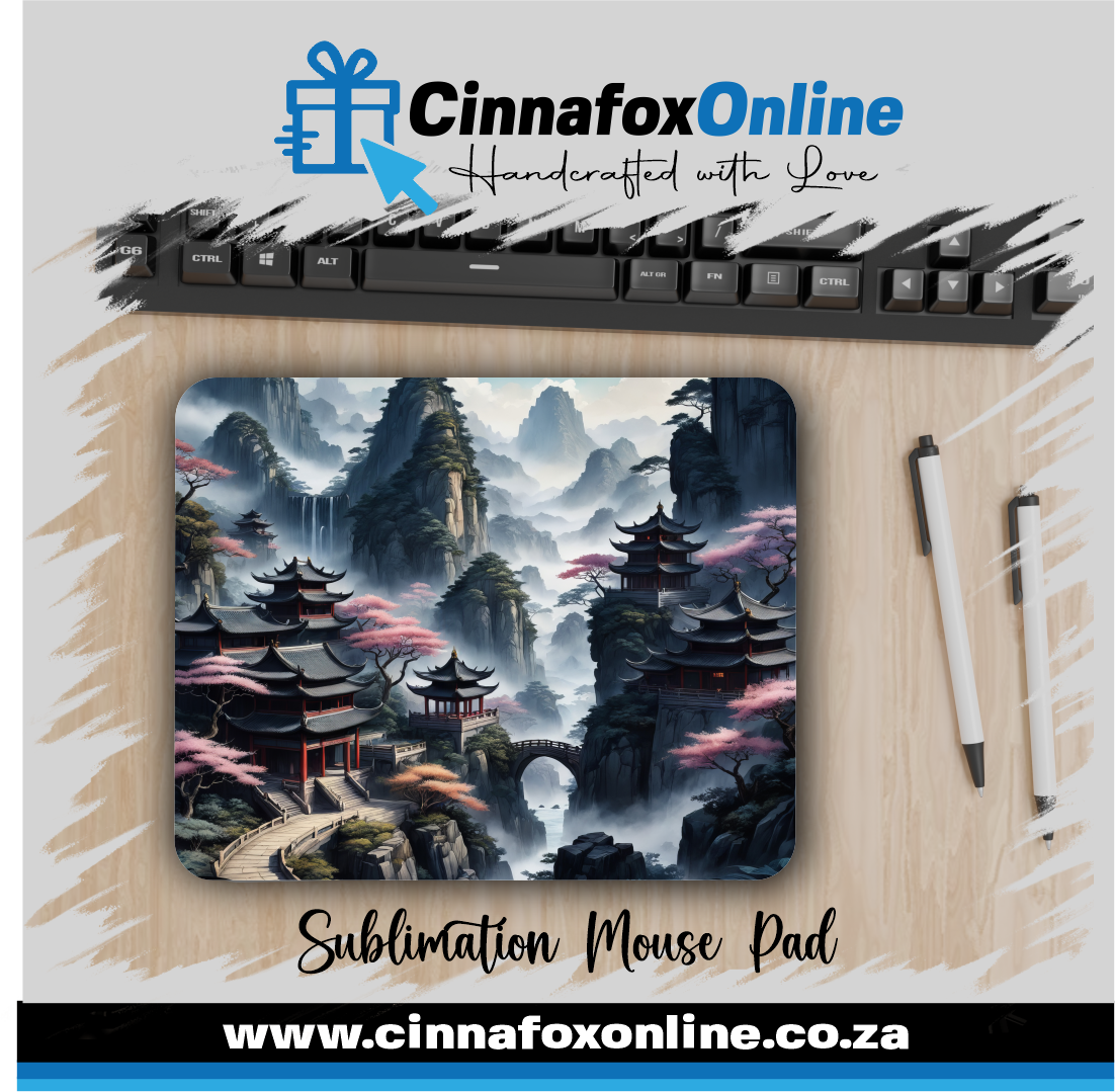 Fantasy Landscape C Mouse Pad